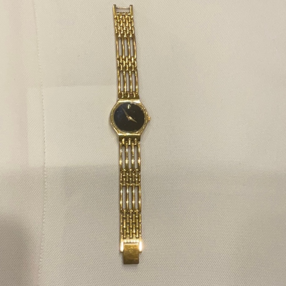 Movado ladies gold watch